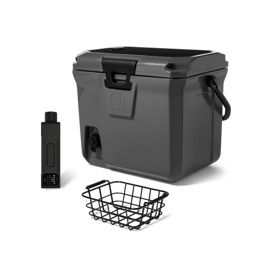 BrüTank 20-Quart Grab + Go Cooler Bundle | Charcoal