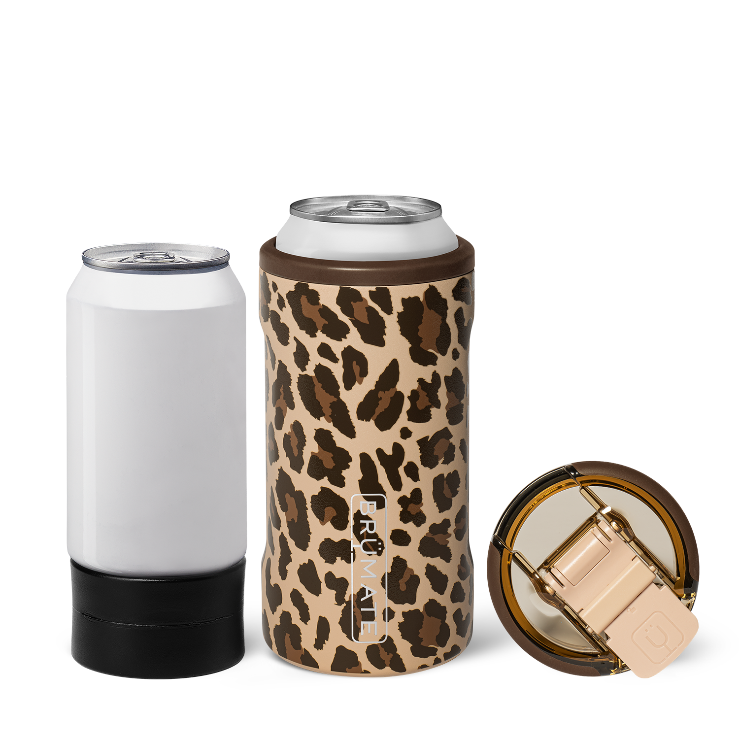 Hopsulator Trio | Leopard Latte | 12/16oz Standard Cans