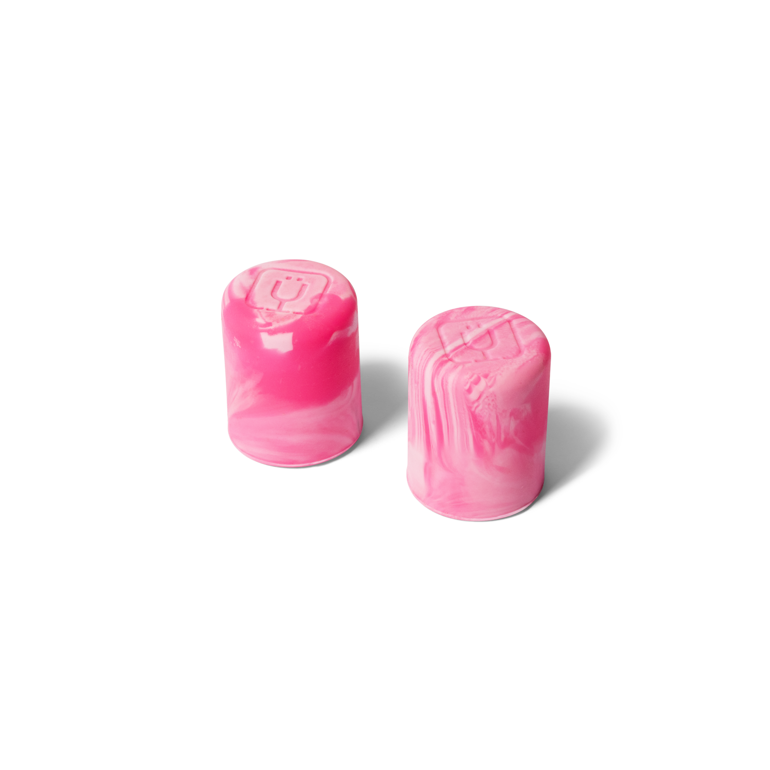 Magnetic Straw Cover | Pink Swirl | 2-Pack