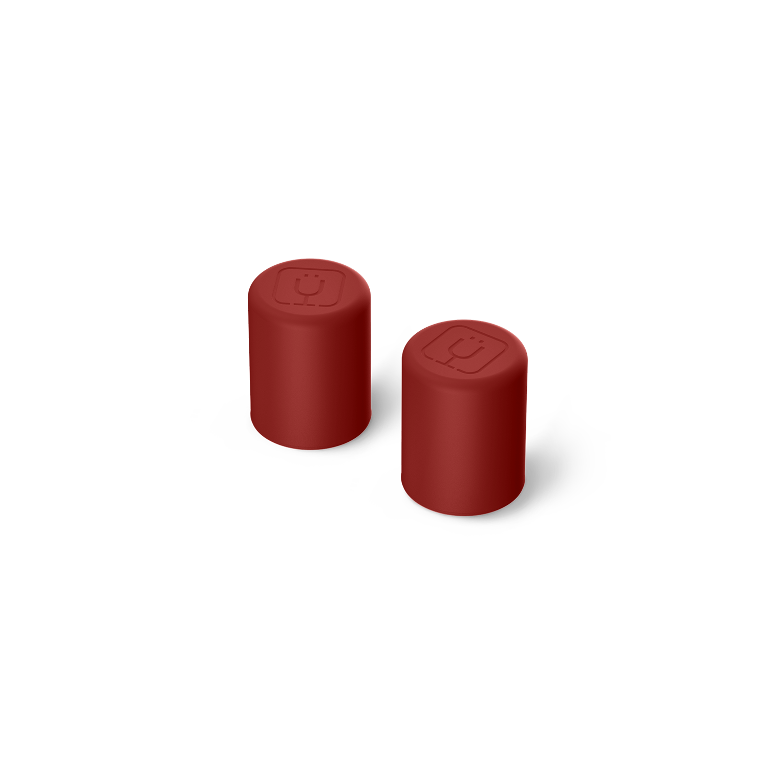 Magnetic Straw Cover | Merry Merlot | 2-Pack